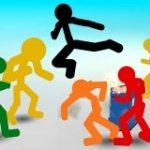 Картинка Stickman Street Fighting 3D